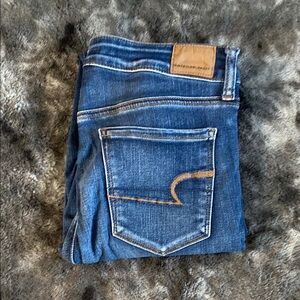 American Eagle Next Level Stretch Skinny Jeans 6 Long